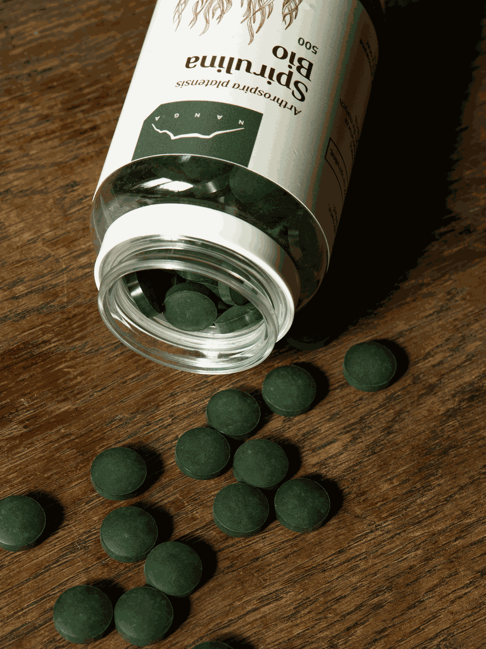 Spirulina Bio w tabletkach 500 mg