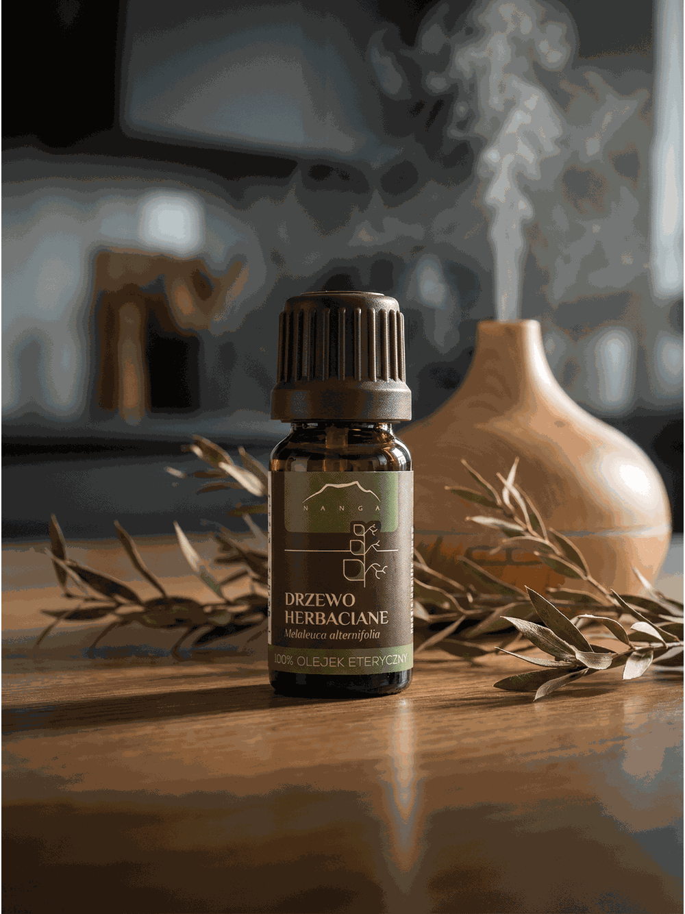 Olejek z drzewa herbacianego 100% eteryczny Nanga