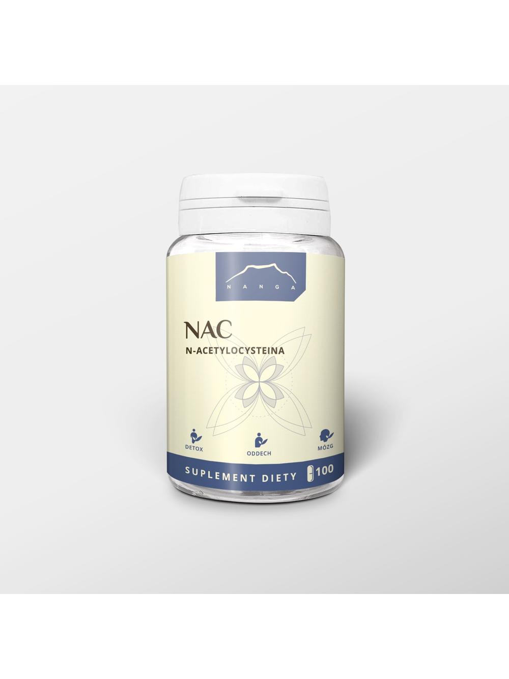 NAC 100 kapsułek x 180 mg