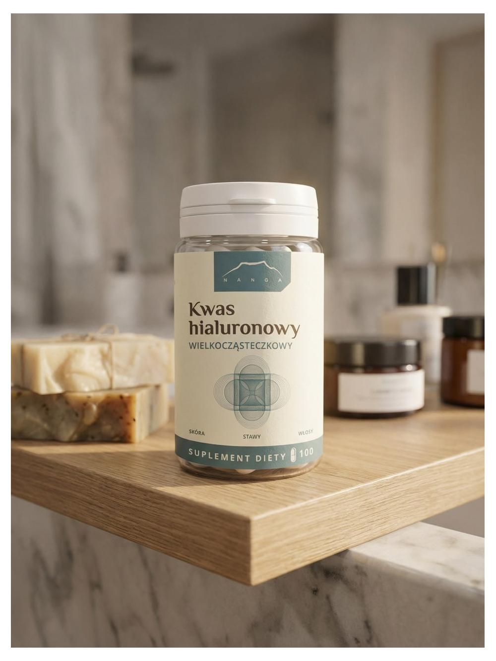Kwas hialuronowy HMW Strong 100 kapsułek x 200mg