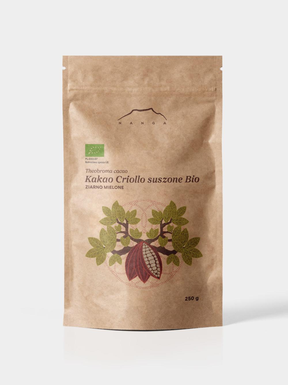 Kakao Criollo Bio suszone