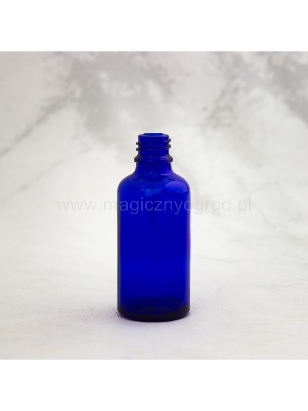 Butelka z niebieskiego szkła 10ml - 100ml  gwint 18mm