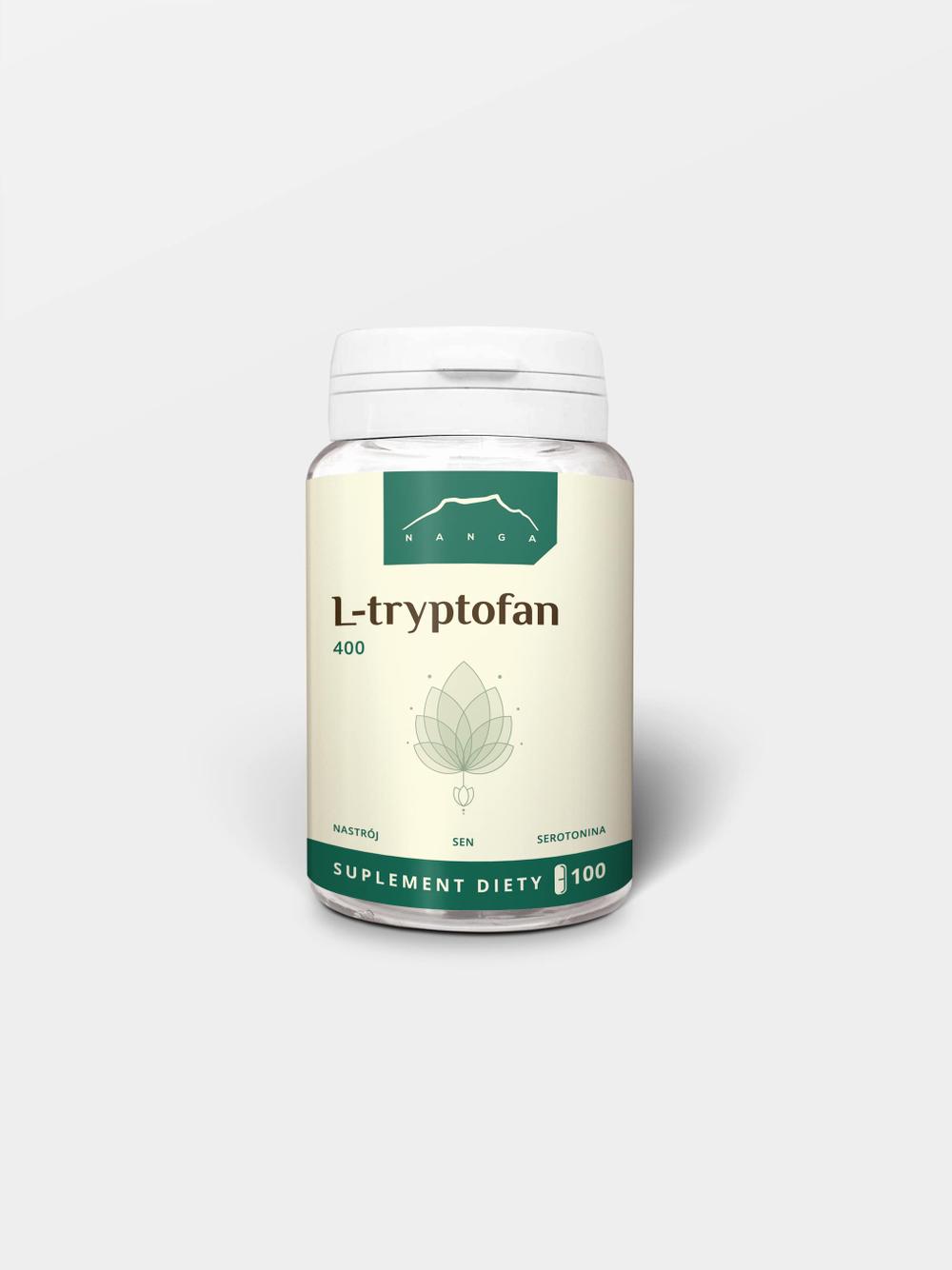 L-tryptofan kapsułki 400 mg