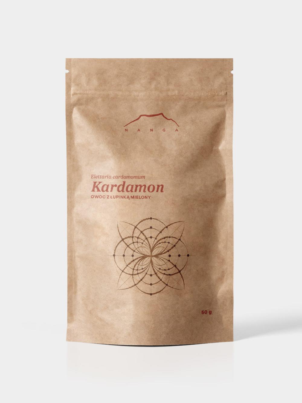 Kardamon nasiona z łupinką