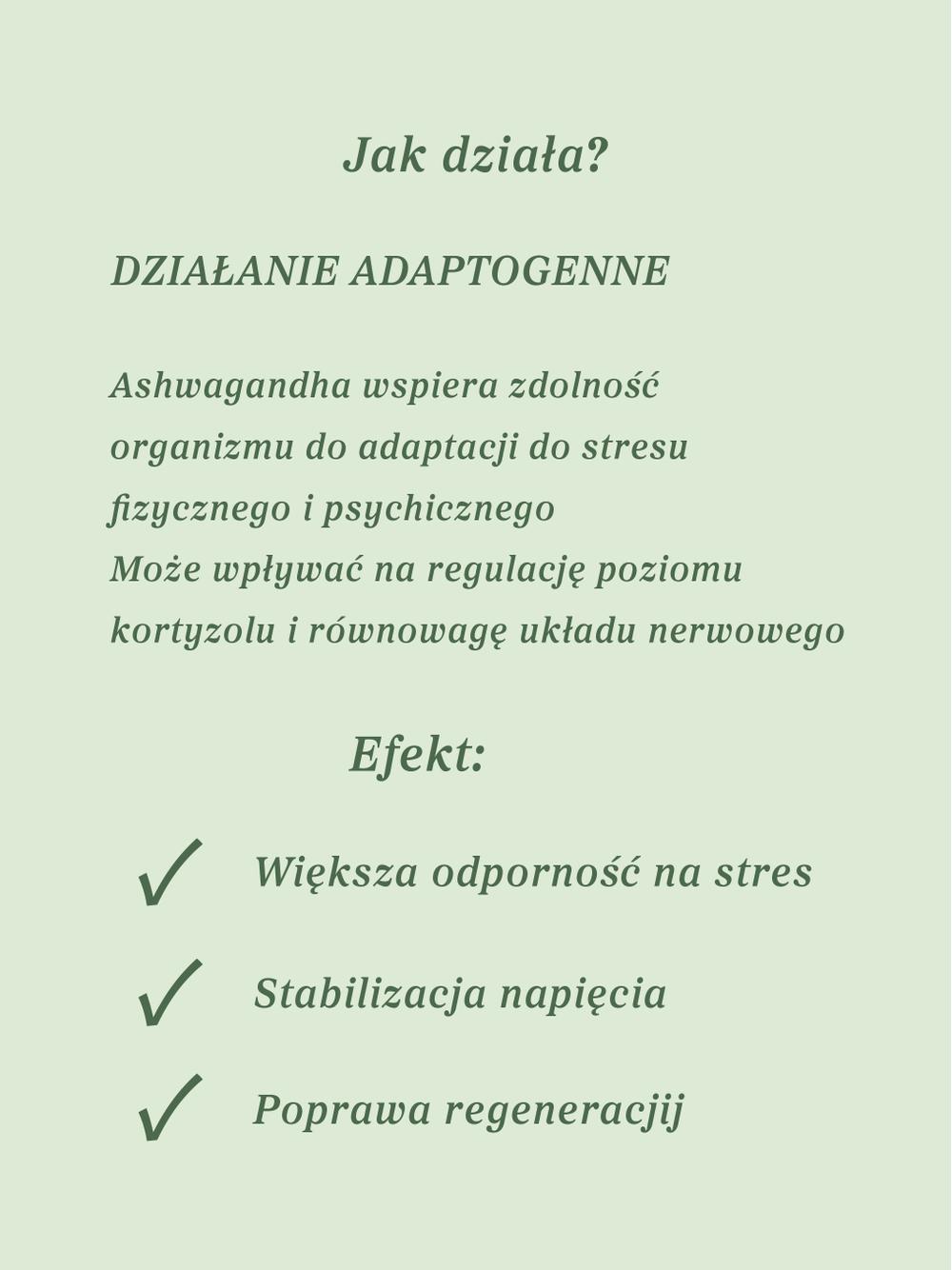 Ashwagandha krople