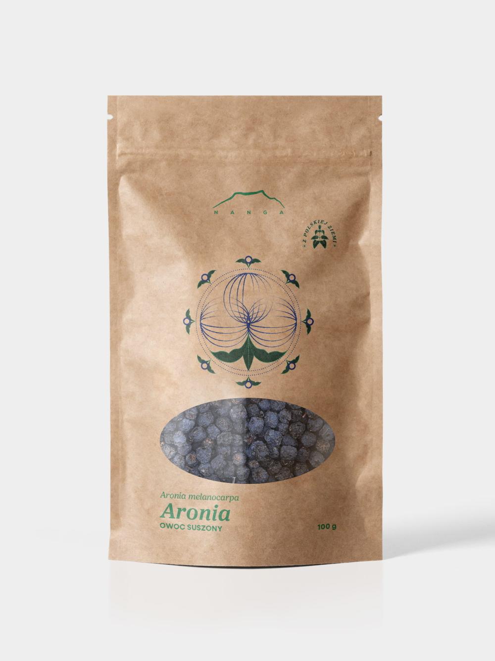 Aronia owoc suszony ręczny zbiór