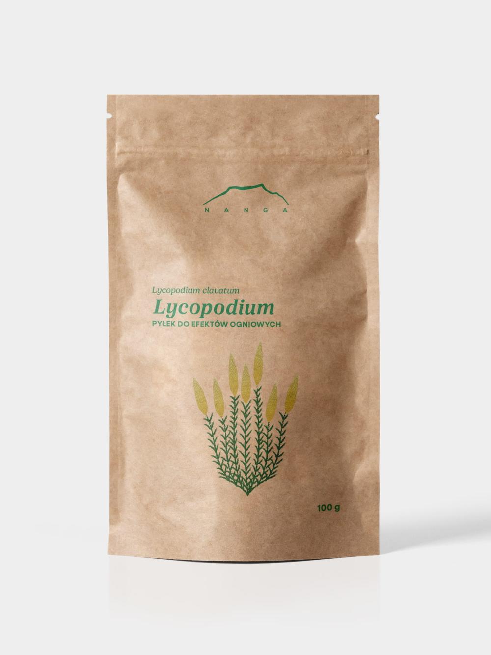 Lycopodium pyłek  do efektów ogniowych