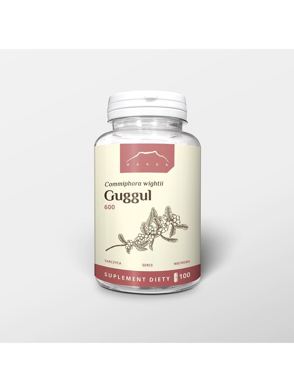 Guggul 100 kapsułek x 600 mg