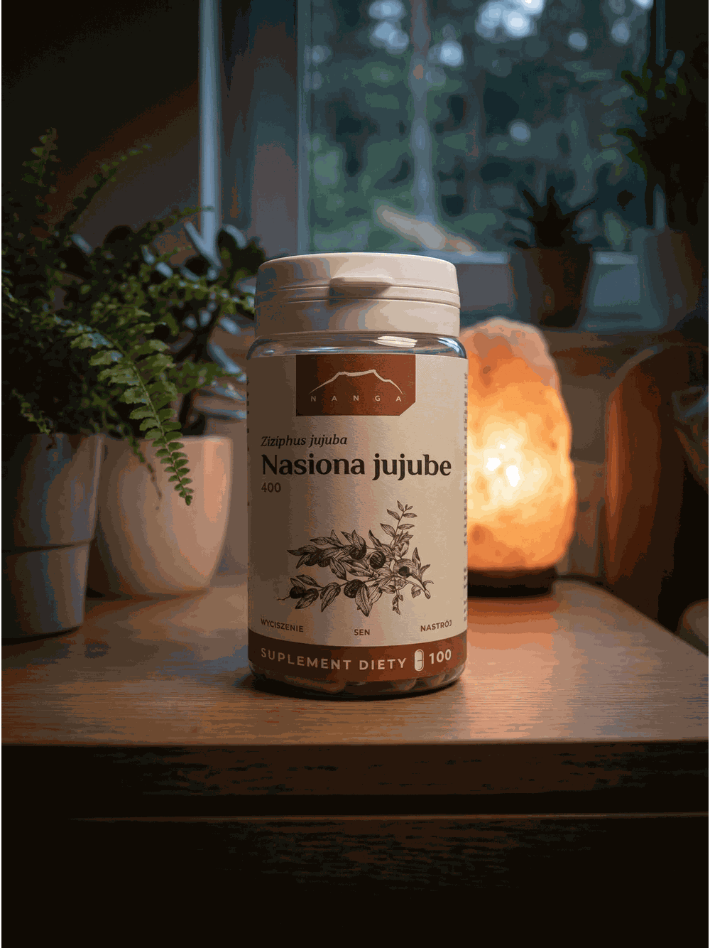 Jujube ekstrakt 100 kapsułek x 400 mg