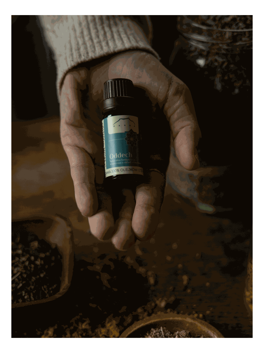 Oddech - mieszanka 100% olejków eterycznych Nanga