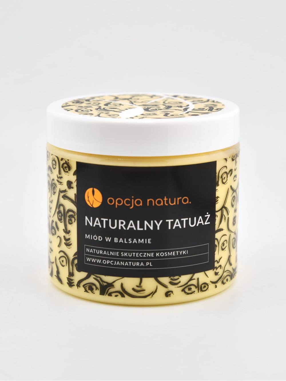 Naturalny Tatuaż Miód w balsamie Opcja Natura