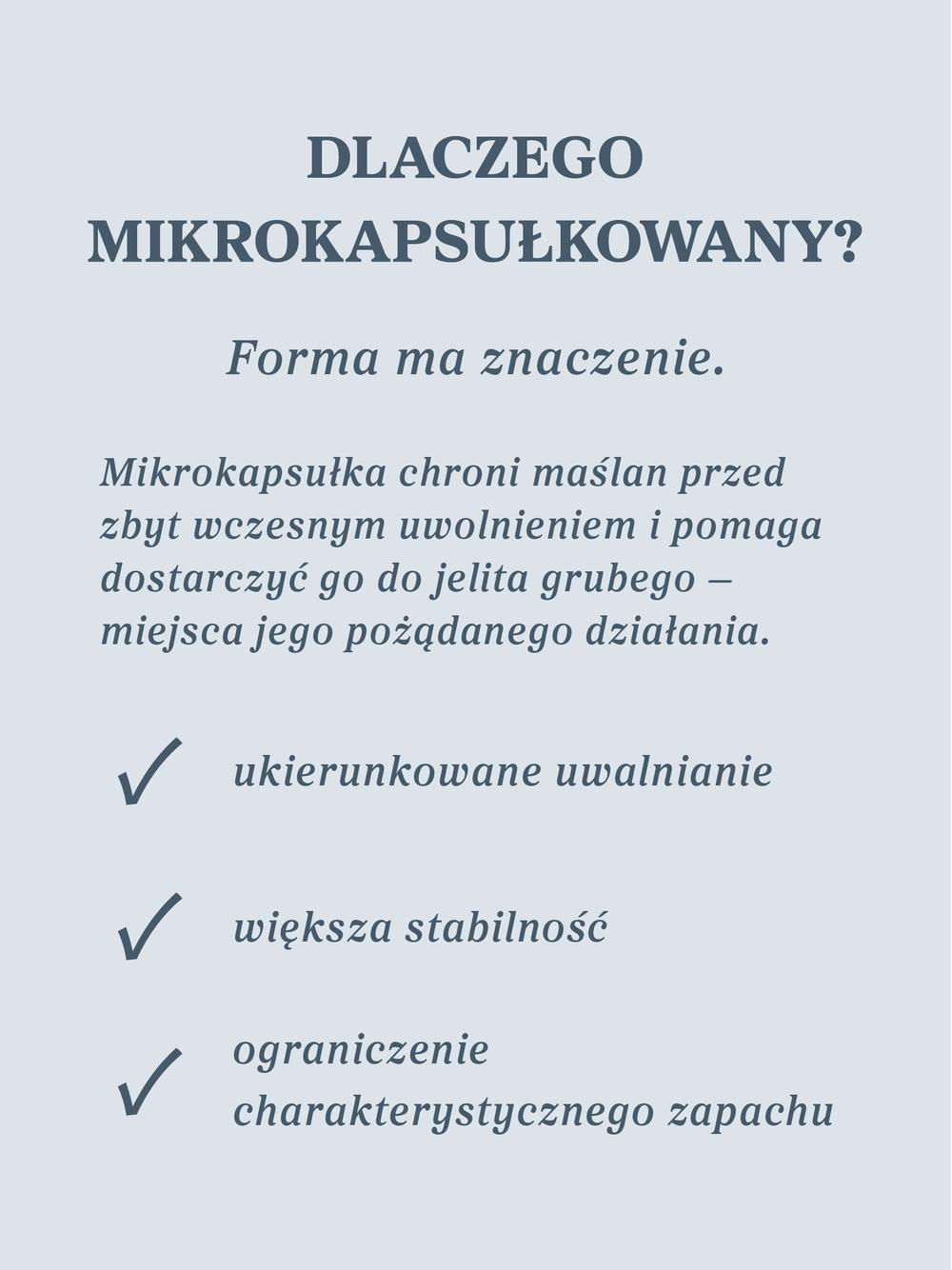 Maślan sodu 100  kapsułek x 400 mg