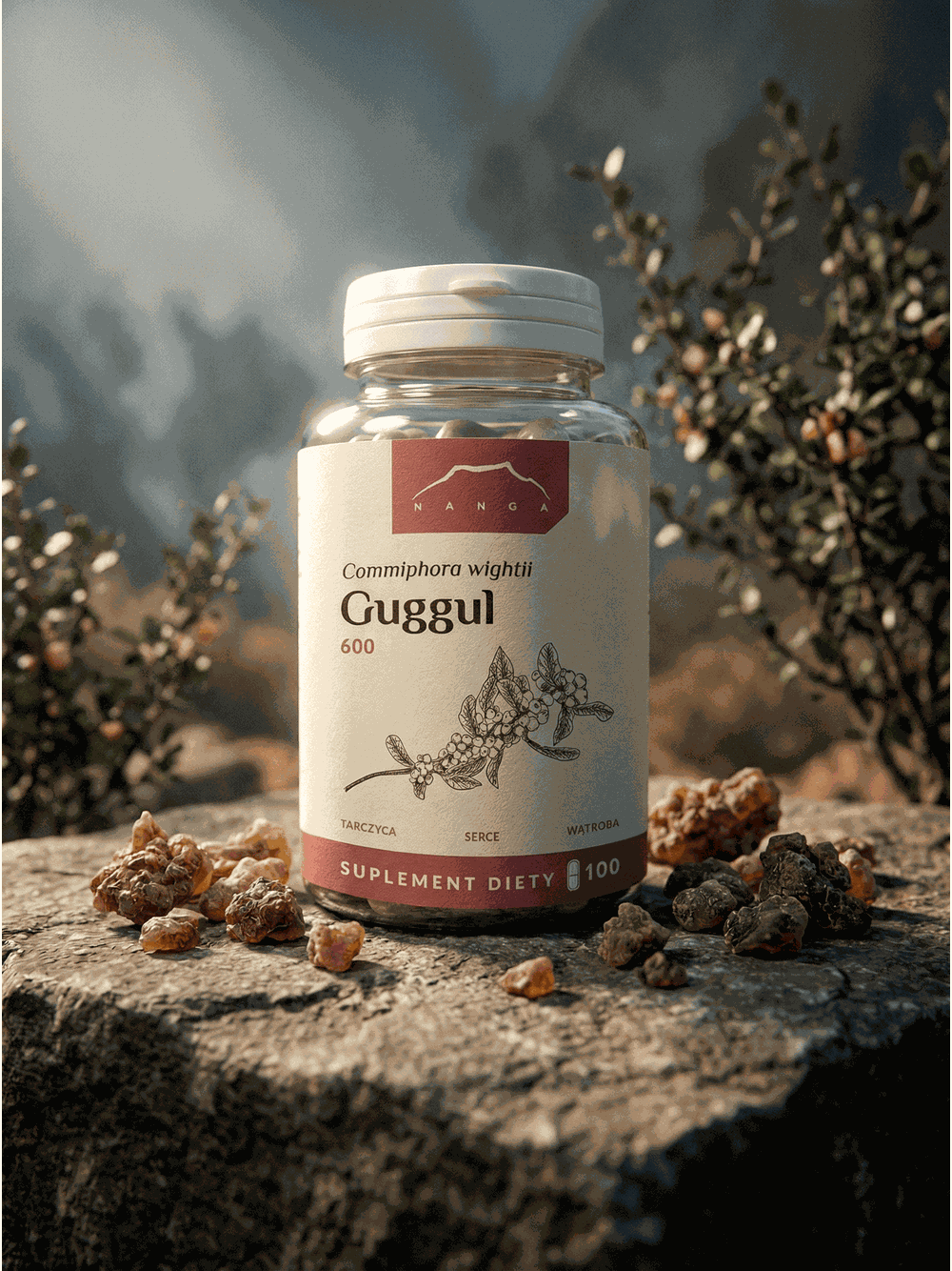 Guggul 100 kapsułek x 600 mg