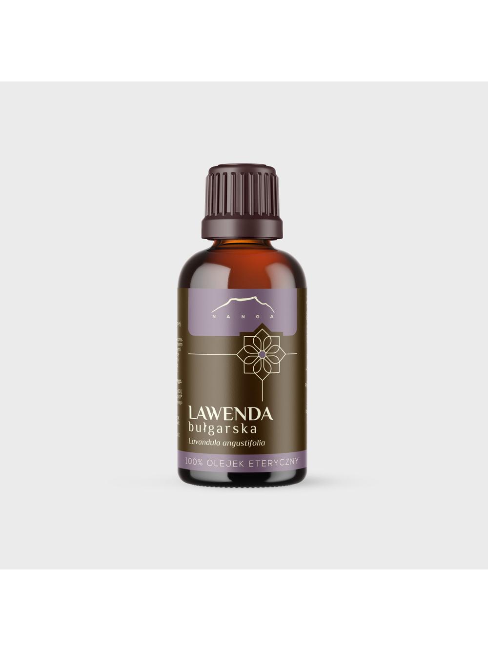 Olejek lawendowy 100% eteryczny Nanga