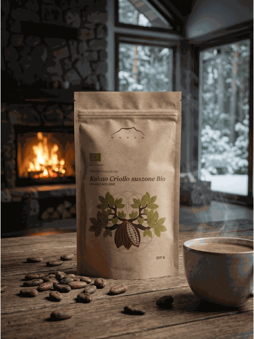 Kakao Criollo Bio suszone