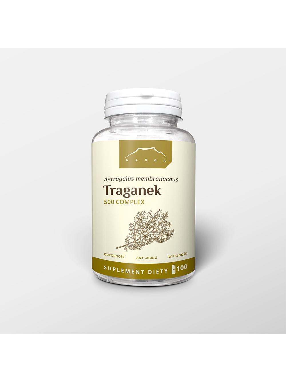 Traganek 500 Complex 100 kapsułek