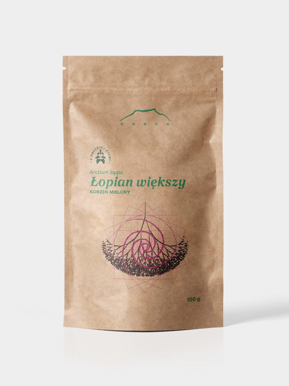 Łopian korzeń