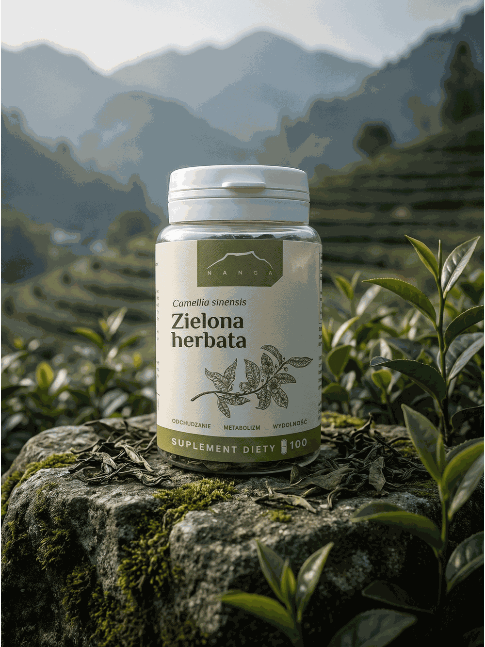 Zielona herbata ekstrakt 100 kapsułek x 400mg