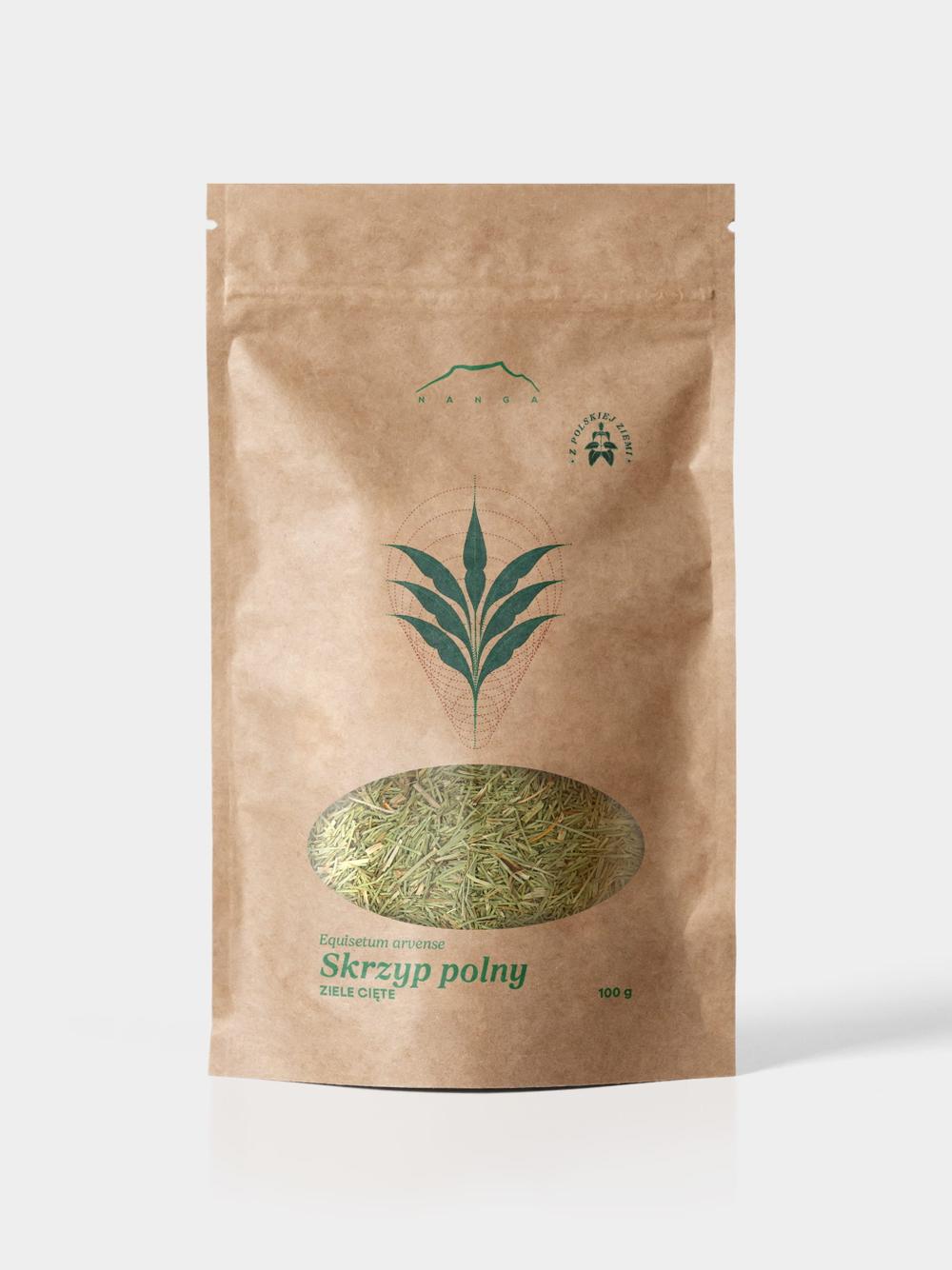 Skrzyp polny ziele dziko rosnące