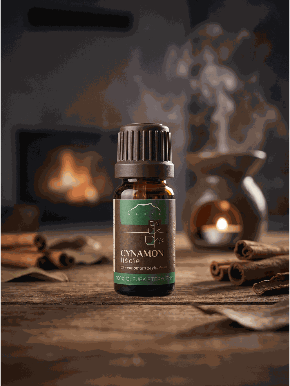 Olejek cynamonowy (z liści) 100% eteryczny Nanga