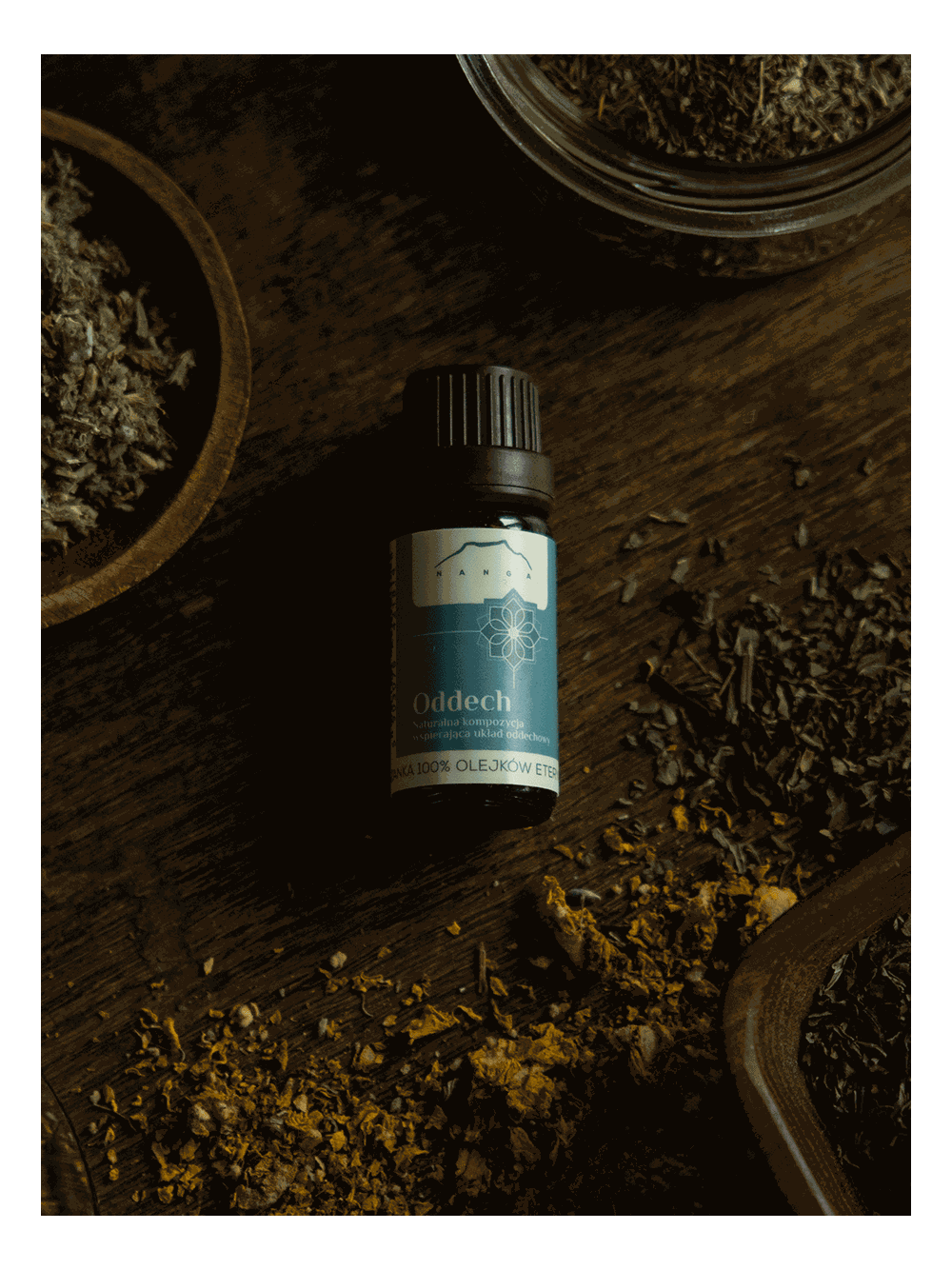 Oddech - mieszanka 100% olejków eterycznych Nanga