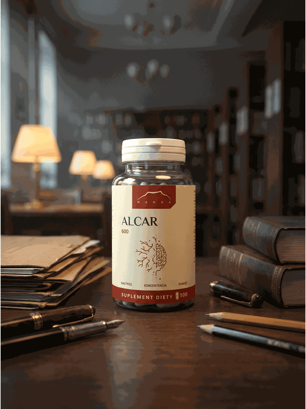 ALCAR 100 kapsułek x 600mg