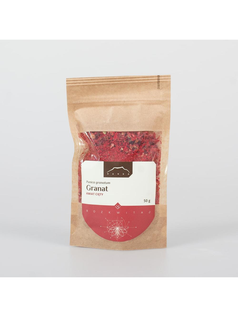 Granat kwiat