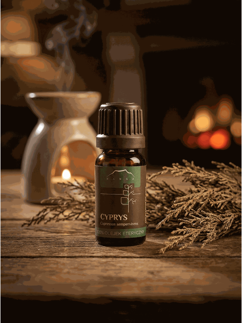 Olejek cyprysowy 100% eteryczny Nanga
