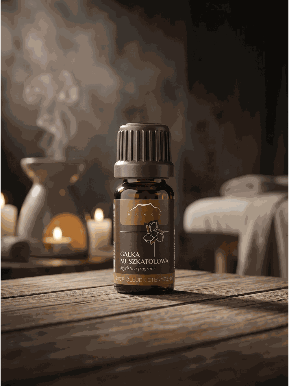 Olejek muszkatołowy 100% eteryczny Nanga