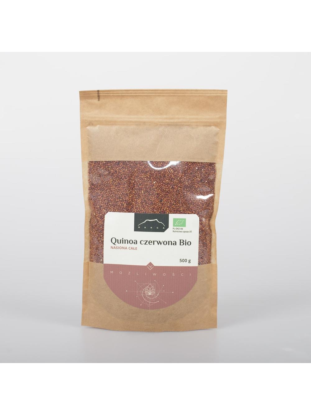 Quinoa czerwona Bio (komosa ryżowa) Nanga
