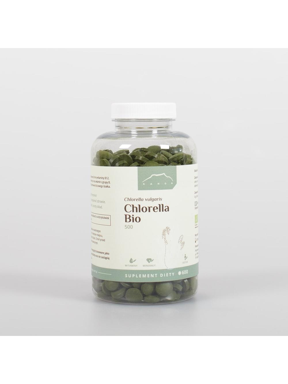 Chlorella Bio tabletki 500 mg