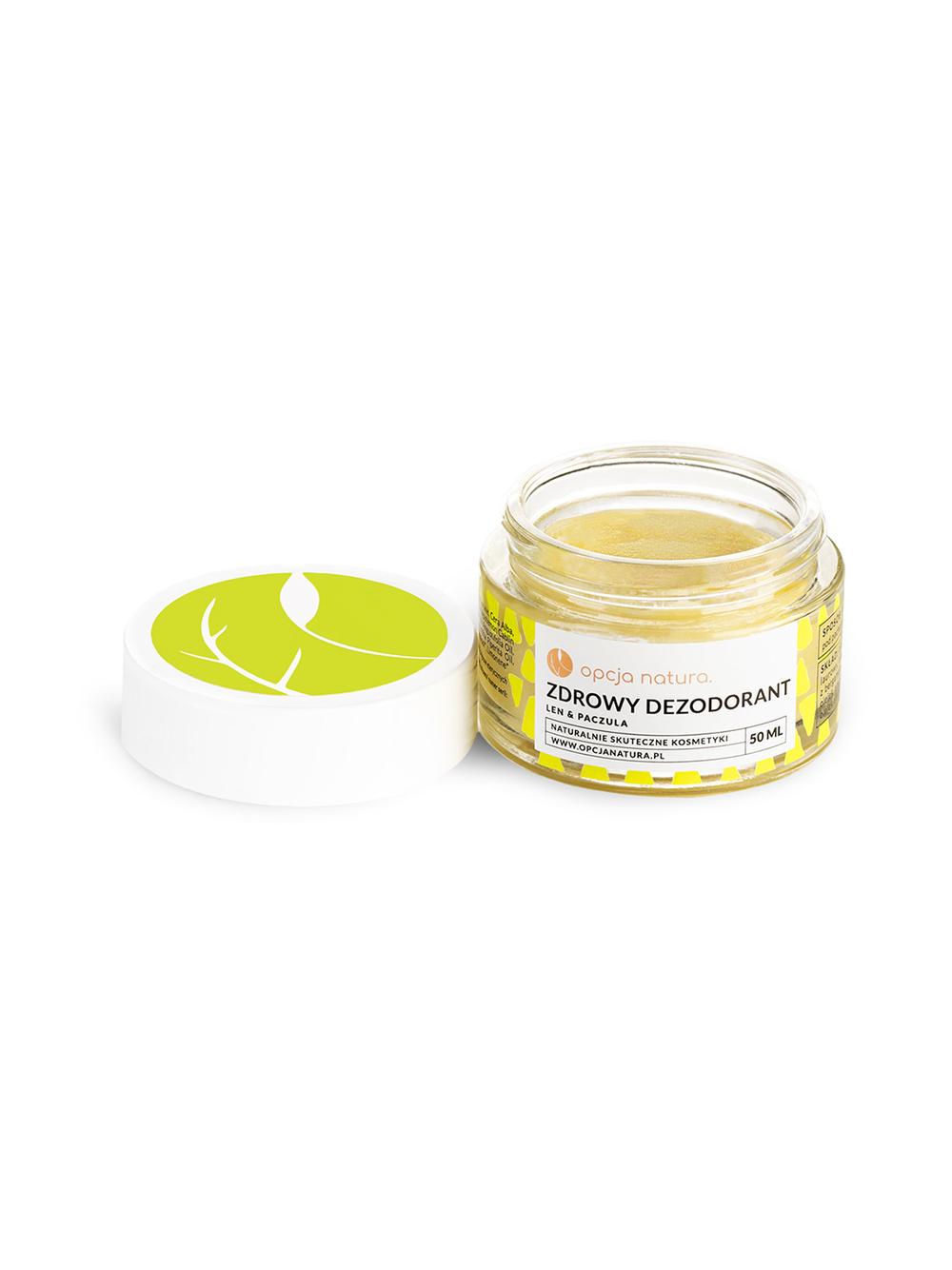Zdrowy dezodorant len & paczula Opcja Natura 50ml