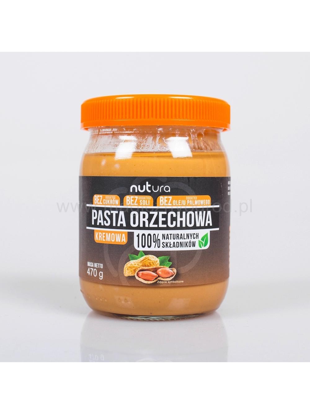 Pasta orzechowa kremowa 470g