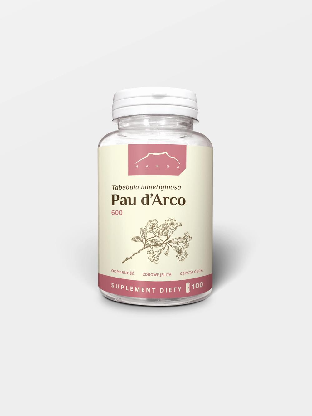 Pau d’Arco 100 kapsułek x 600 mg
