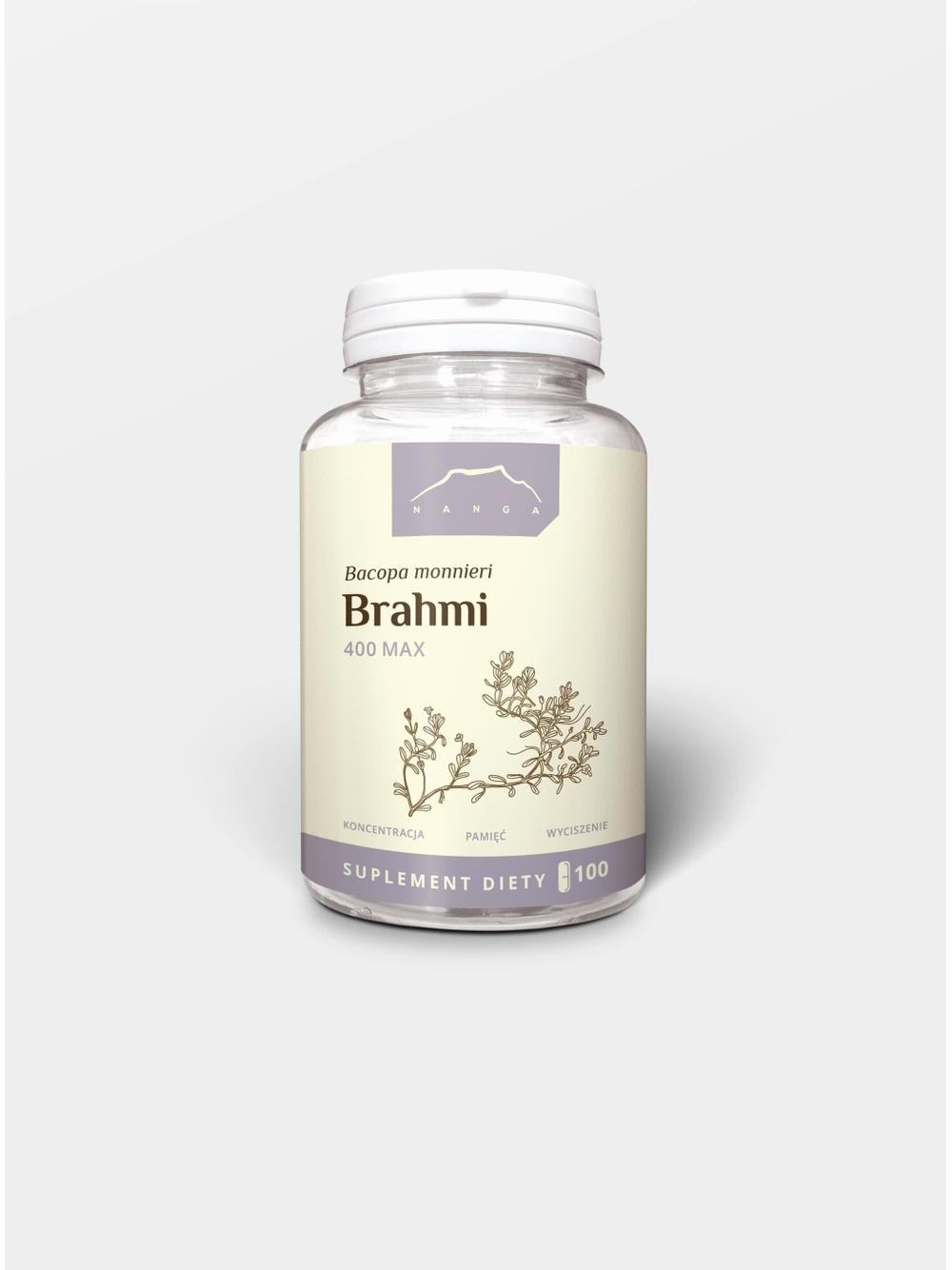 Brahmi max 100 kapsułek x 400 mg