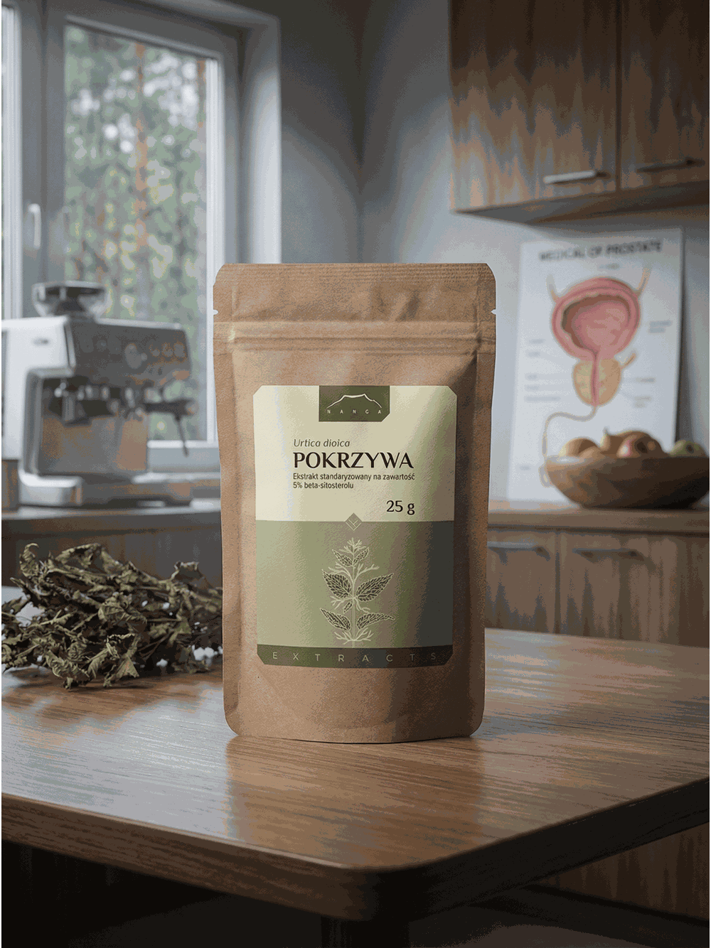 Pokrzywa korzeń ekstrakt 5% sitosterolu