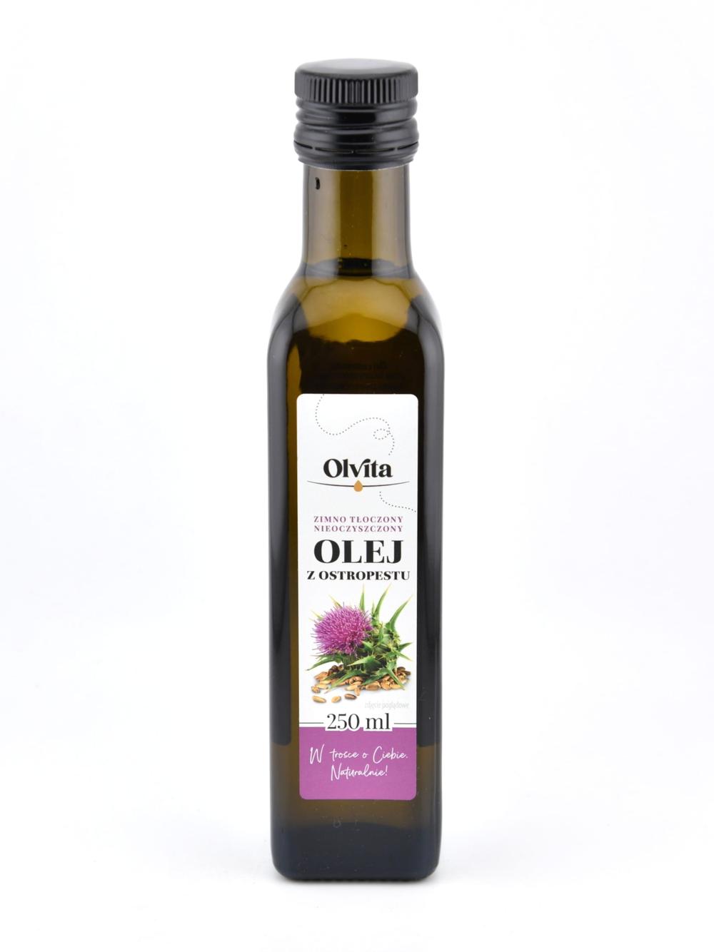 Olej z ostropestu zimnotłoczony Olvita