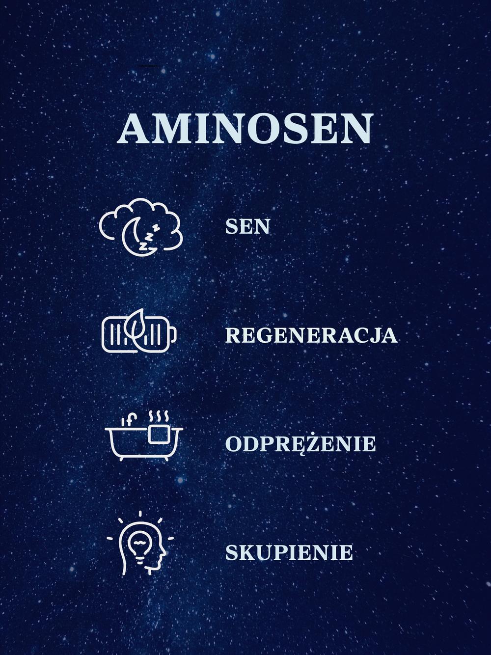 Aminosen - aminokwasowa mieszanka na sen