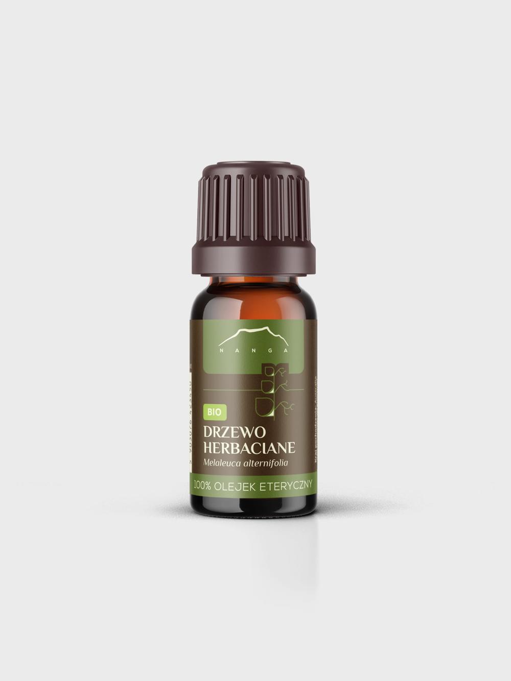 Olejek z drzewa herbacianego BIO 100% eteryczny Nanga