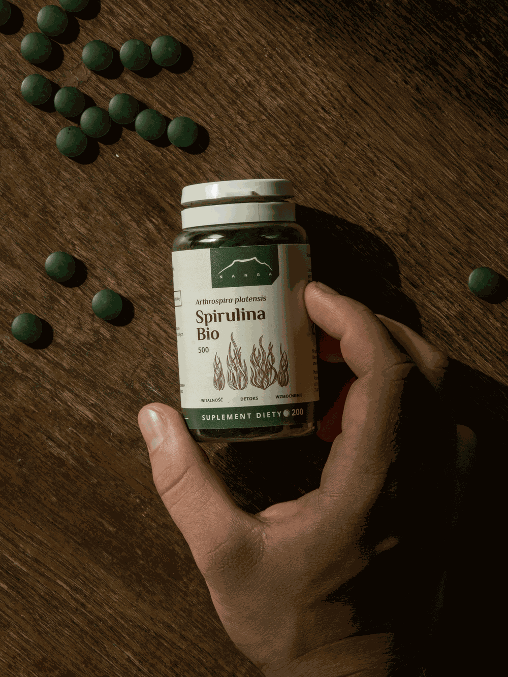 Spirulina Bio w tabletkach 500 mg