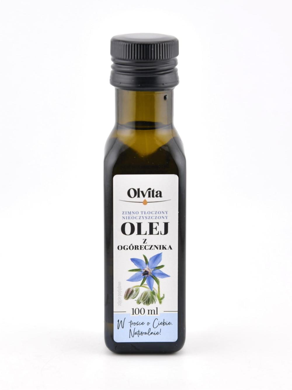 Olej z ogórecznika zimnotłoczony Olvita 100ml