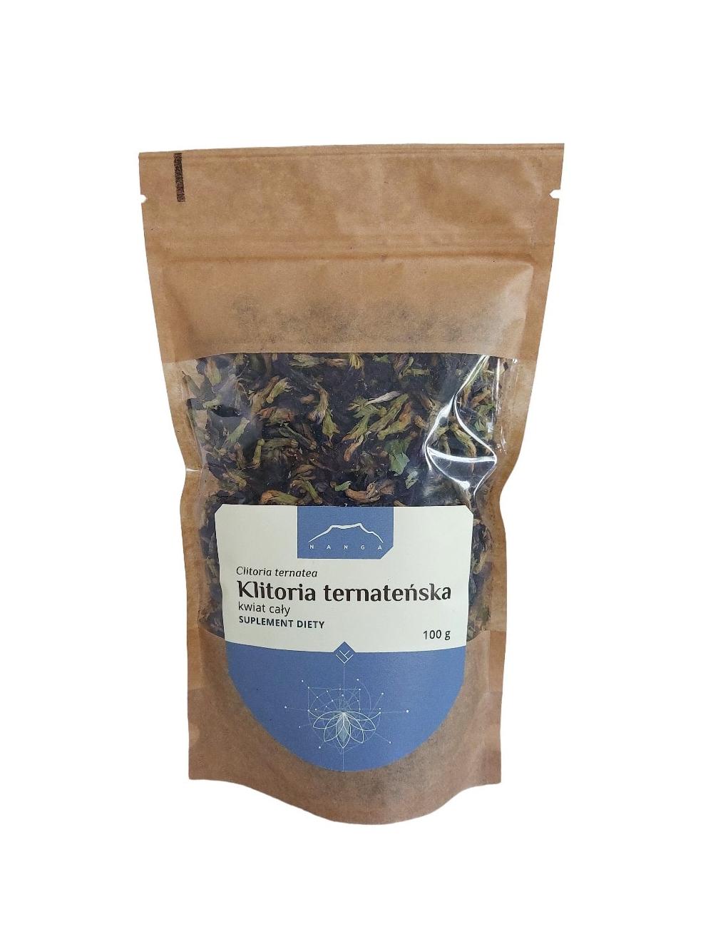 Klitoria ternateńska kwiat