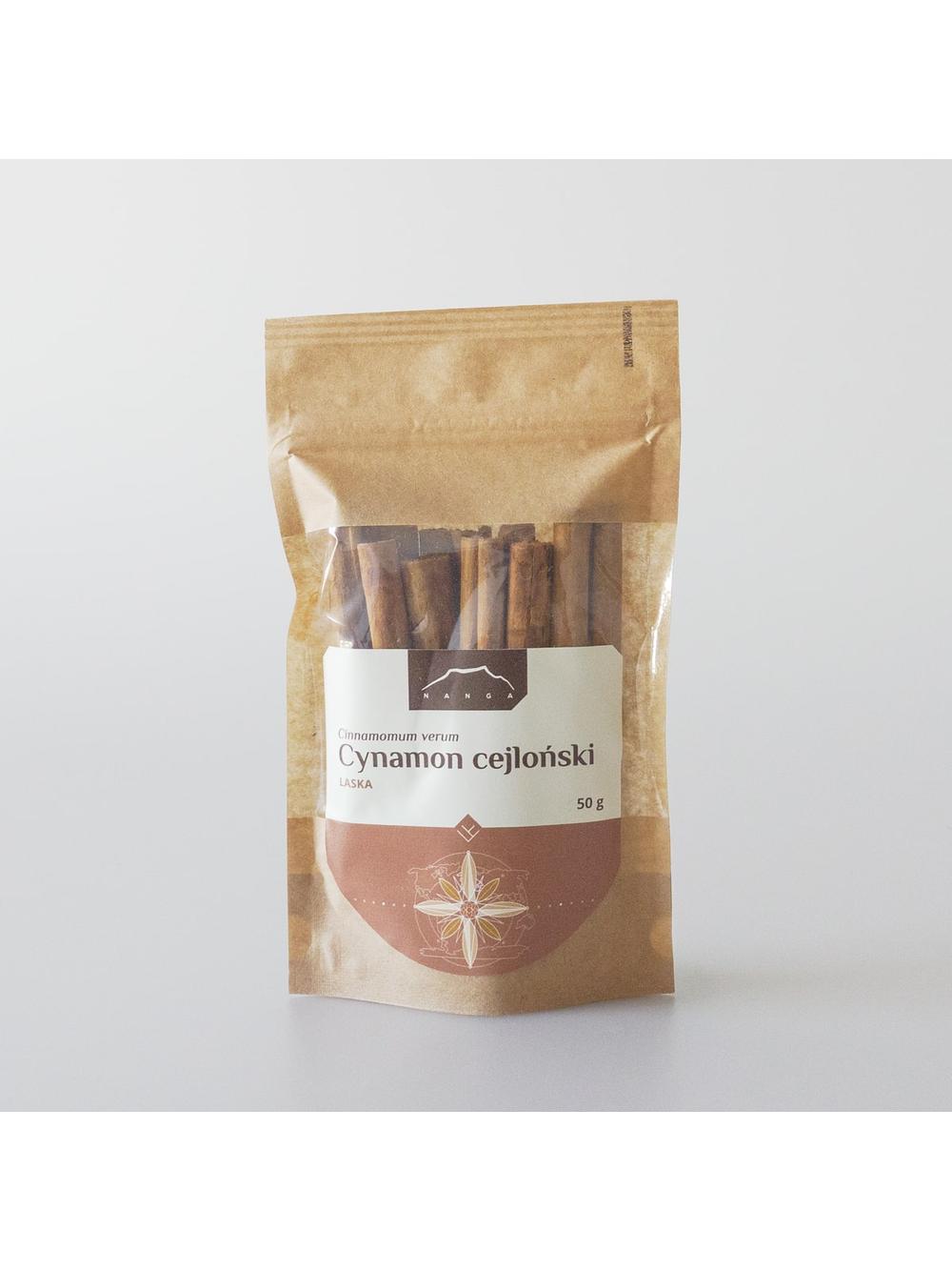Cynamon prawdziwy - cejloński w laskach