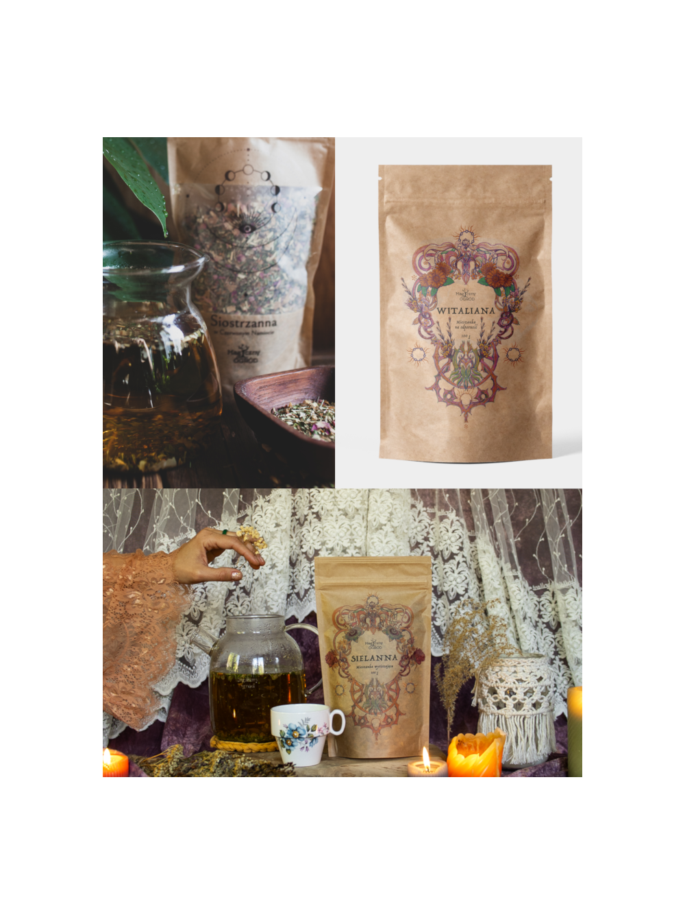 Zestaw magiczne herbatki