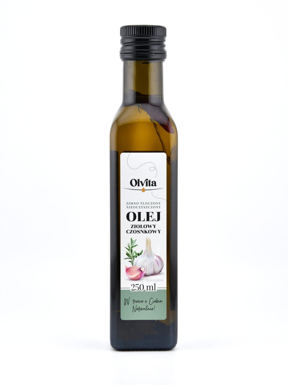 Olej ziołowy czosnkowy Olvita