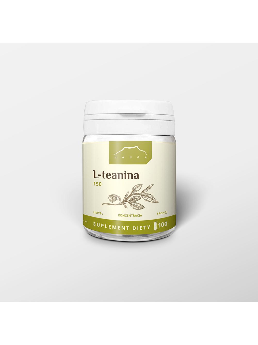L-teanina kapsułki 150 mg