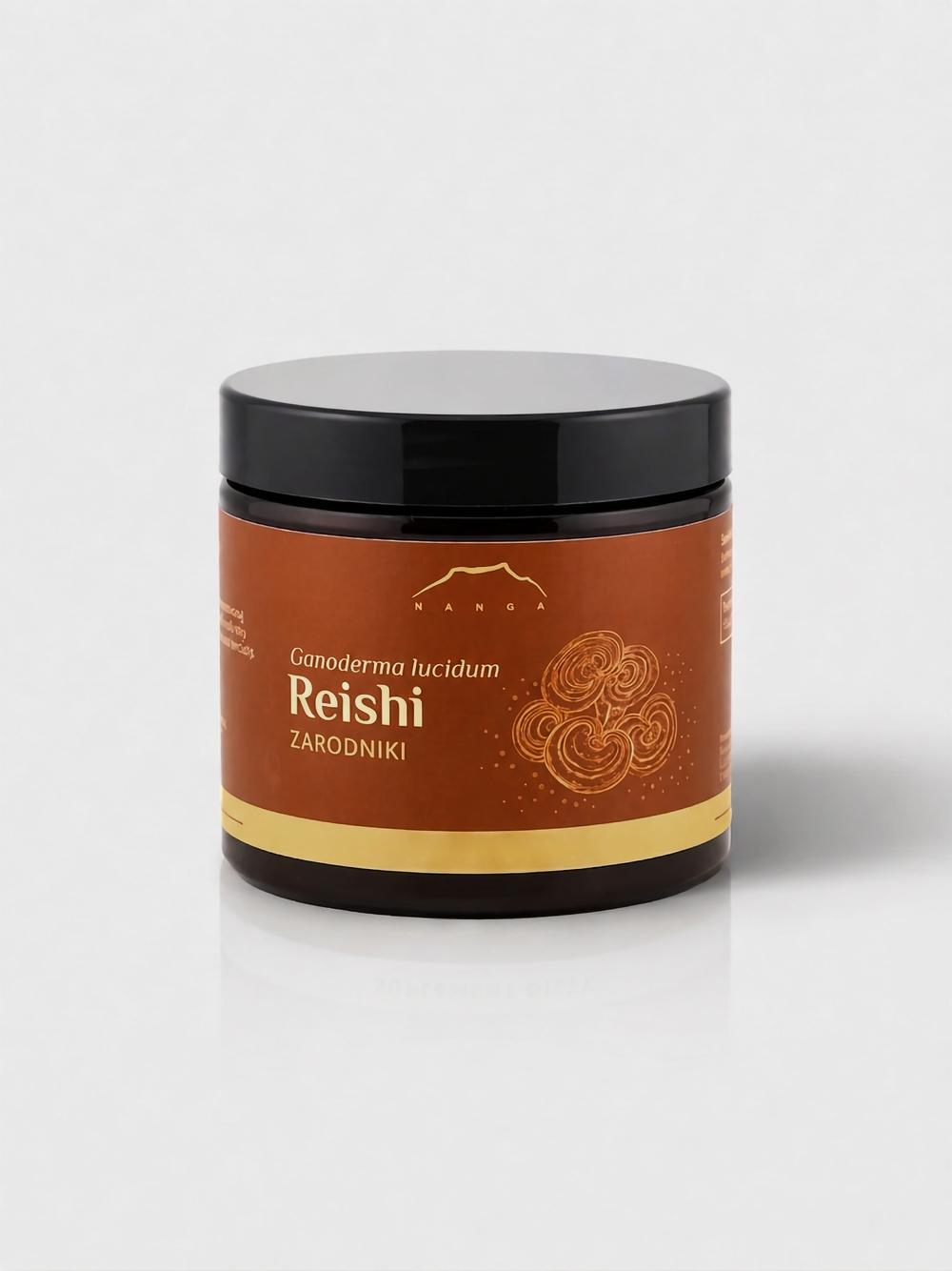 Reishi zarodniki rozłupane