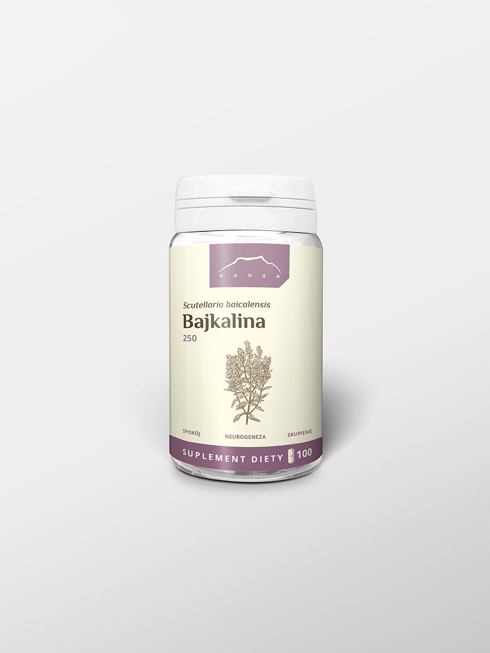 Bajkalina 100 kapsułek x 250 mg