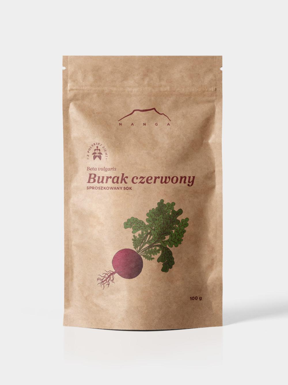 Burak czerwony proszek