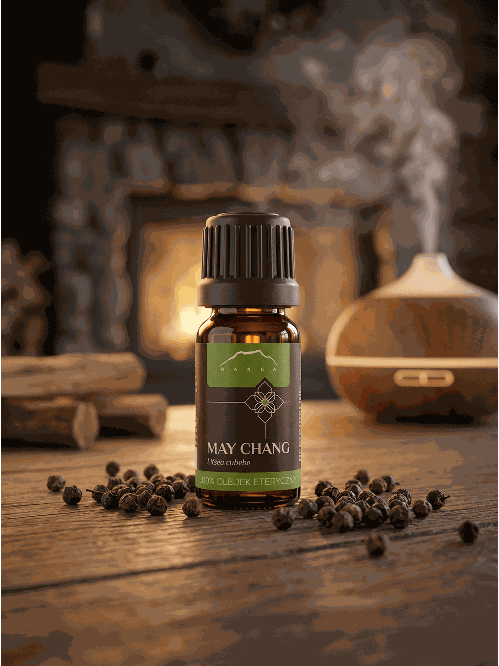 Olejek May Chang (Litsea cubeba) 100% eteryczny Nanga
